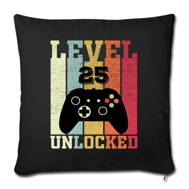 Geburtstag Geschenk Mann Kissenbezug - Herren 25. Geburtstag Mann 25 Jahre Level 25 Männe