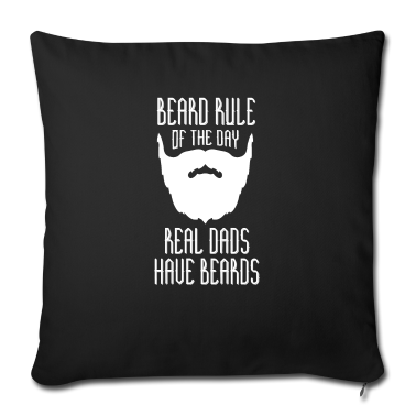 Geburtstag Geschenk Mann Kissenbezug - Bart Totenkopf Vater Geschenk Geburtstag Mann
