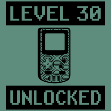 Motiv 30. Geburtstag Mann Level 30 Jahre Männer 1991