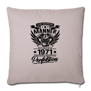 Geburtstag Geschenk Mann Kissenbezug - 50 Geburtstag Männer 1971 Gereift zur Perfektion