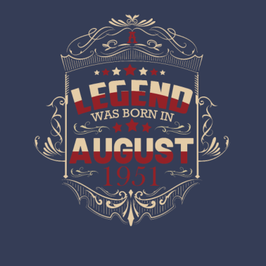 Motiv August 1951 70. Geburtstag Männer Frauen