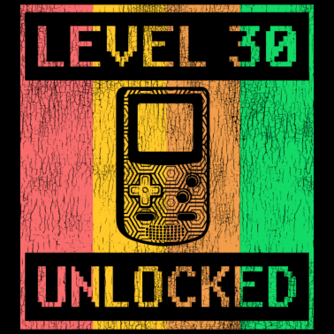 Motiv 30. Geburtstag Mann Level 30 Jahre Männer 1991