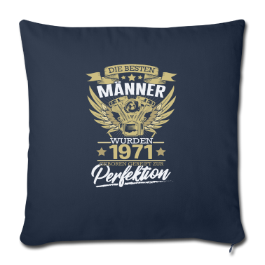 Geburtstag Geschenk Mann Kissenbezug - 50 Geburtstag Männer 1971 Gereift zur Perfektion