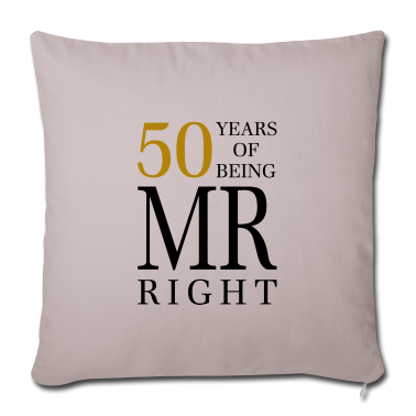 Geburtstag Geschenk Mann Kissenbezug - 50 Jahre alt Geburtstag Mann Geschenkidee