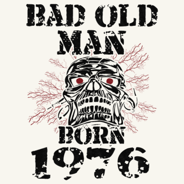 Motiv Böser Alter Mann 1976 Geboren Geburtstag Männer