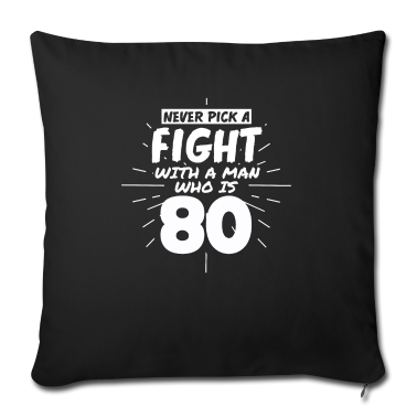 Geburtstag Geschenk Mann Kissenbezug - 80.Geburtstag Männer 80 Jahre alt Mann