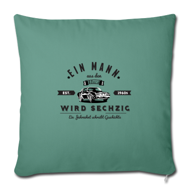 Geburtstag Geschenk Mann Kissenbezug - 60. Geburtstag Mann 60er Jahre