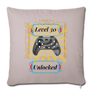 Geburtstag Geschenk Mann Kissenbezug - Herren 30. Geburtstag Männer Level 30 Jahre Mann