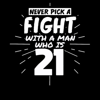 Motiv 21.Geburtstag Männer Geschenk 21 Jahre alt Mann