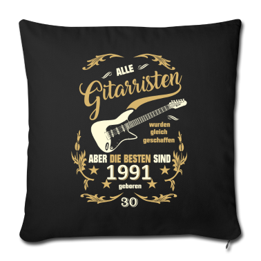 Geburtstag Geschenk Mann Kissenbezug - 30 Geburtstag Mann Geschenk Gitarristen 1991