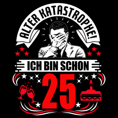 Motiv 25. Geburtstag Mann Geschenk lustig Geburtstag 25