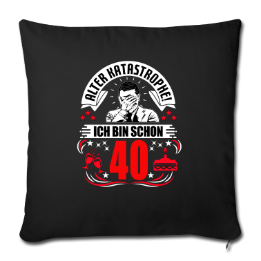 Geburtstag Geschenk Mann Kissenbezug - 40. Geburtstag Mann Geschenk lustig Geburtstag 40
