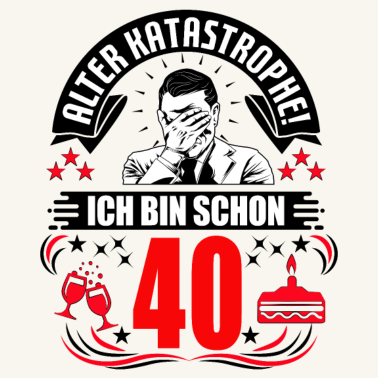 Motiv 40. Geburtstag Mann Geschenk lustig Geburtstag 40