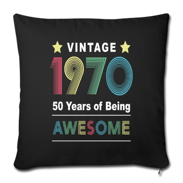 Geburtstag Geschenk Mann Kissenbezug - 50.Geburtstag 50 Jahre 50.Geburtstag Mann 1970