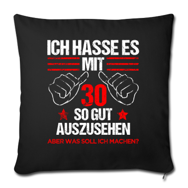 Geburtstag Geschenk Mann Kissenbezug - 30. Geburtstag 30 jährigen Mann & Frau