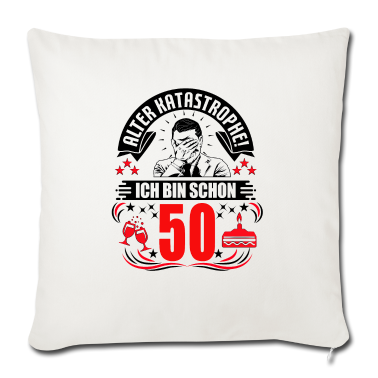 Geburtstag Geschenk Mann Kissenbezug - 50. Geburtstag Mann Geschenk lustig Geburtstag 50