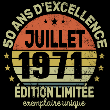 Motiv 50 Jahre Geburtstag Mann Frau im Juli 1971