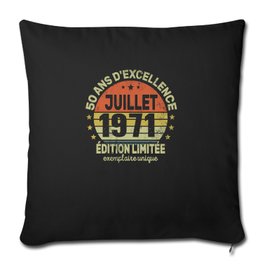 Geburtstag Geschenk Mann Kissenbezug - 50 Jahre Geburtstag Mann Frau im Juli 1971