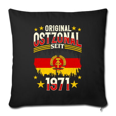 Geburtstag Geschenk Mann Kissenbezug - 50. Geburtstag Mann Ostdeutschland DDR - Original