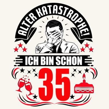 Motiv 35. Geburtstag Mann Geschenk lustig Geburtstag 35