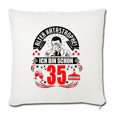Geburtstag Geschenk Mann Kissenbezug - 35. Geburtstag Mann Geschenk lustig Geburtstag 35