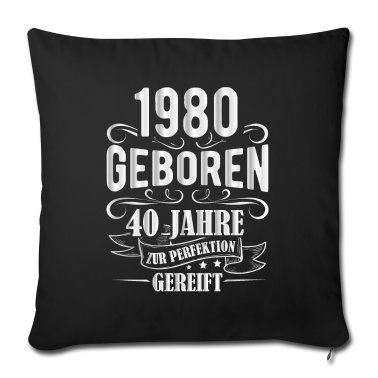 Geburtstag Geschenk Mann Kissenbezug - 40. Geburtstag Männer Perfektion September 1980