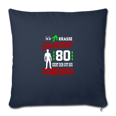 Geburtstag Geschenk Mann Kissenbezug - Sprüche Geburtstag Mann Gut aussehen Geschenk 80
