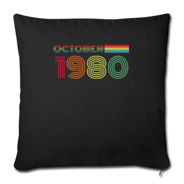 Geburtstag Geschenk Mann Kissenbezug - 40. Geburtstag Männer Legendär Oktober 1980