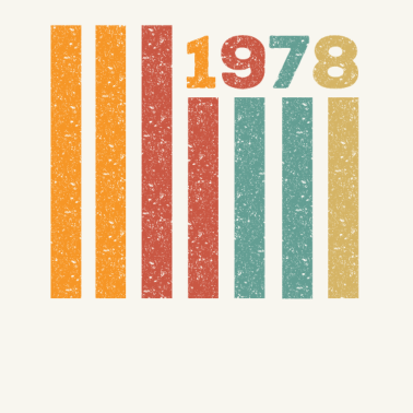 Motiv 1978 Vintage Geburtstag Männer Frauen