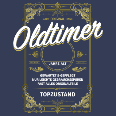 Motiv Geschenk Geburtstag Mann Oldtimer Jahre