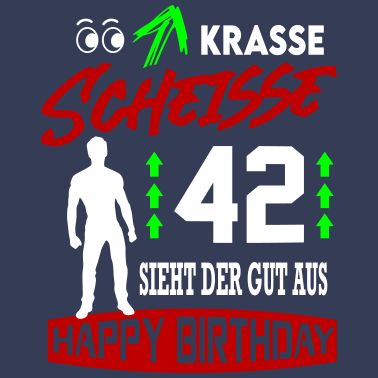 Motiv Sprüche Geburtstag Mann Gut aussehen Geschenk 42