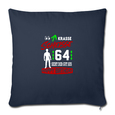 Geburtstag Geschenk Mann Kissenbezug - Sprüche Geburtstag Mann Gut aussehen Geschenk 64