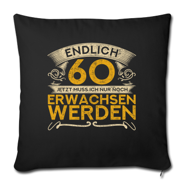 Geburtstag Geschenk Mann Kissenbezug - 60ter Geburtstag Männer 1961 Endlich 60