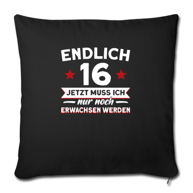 Geburtstag Geschenk Mann Kissenbezug - 16. Geburtstag Mann 16 Jahre Frau Geschenk
