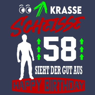 Motiv Sprüche Geburtstag Mann Gut aussehen Geschenk 58