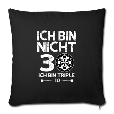 Geburtstag Geschenk Mann Kissenbezug - 371030. Geburtstag Mann Dartspieler 40 Jahre Gesch