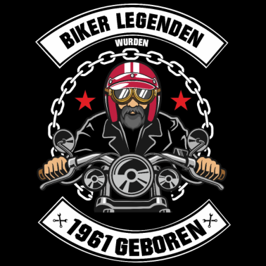 Motiv 60. Geburtstag Mann Geschenk Biker Legende 1961
