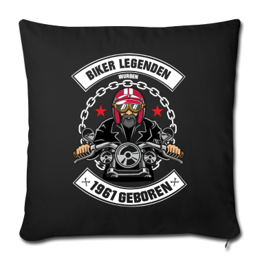 Geburtstag Geschenk Mann Kissenbezug - 60. Geburtstag Mann Geschenk Biker Legende 1961