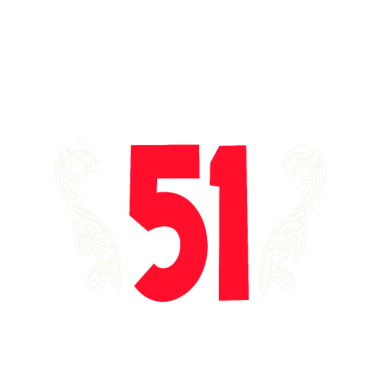 Motiv 51 Jahre Geburtstagskind Feiern Kollege Crew Mann