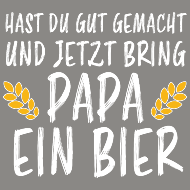 Motiv Papa Bier Lustiger Spruch Saufen Party Geschenk