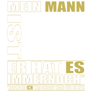 Motiv Geburtstag - Mein Mann ist