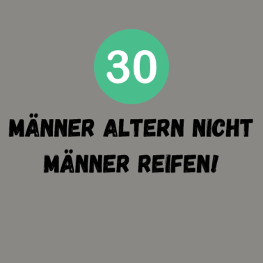Motiv 30 Geburtstag Mann