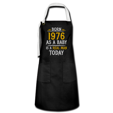 Geburtstag Geschenk Mann Schürze - Geboren 1976 Geburtstag Männer Geschenk Mann