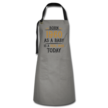 Geburtstag Geschenk Mann Schürze - 1960 Geborener Mann Geburtstag Männer Geschenk