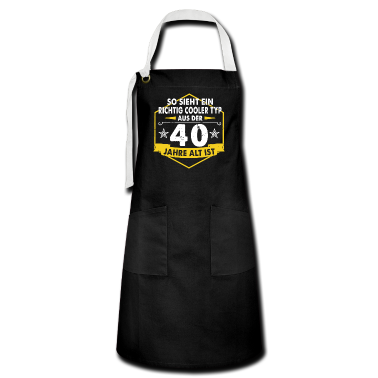 Geburtstag Geschenk Mann Schürze - 40.Geburtstag Mann Männer 40 Jahre Geschenk