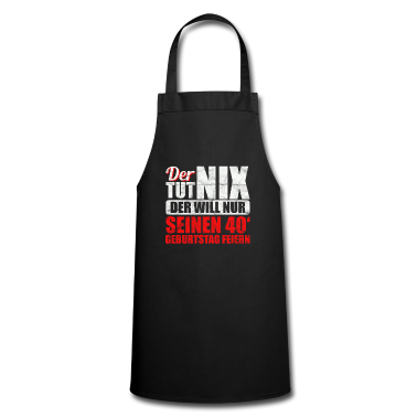 Geburtstag Geschenk Mann Schürze - 40 Geburtstag Männer Geschenk