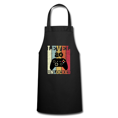 Geburtstag Geschenk Mann Schürze - Herren 20. Geburtstag Mann 20 Jahre Level 20 Männe