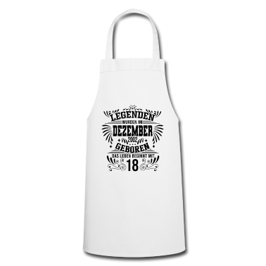 Geburtstag Geschenk Mann Schürze - Dezember 2002 18 Geburtstag Männer Frauen