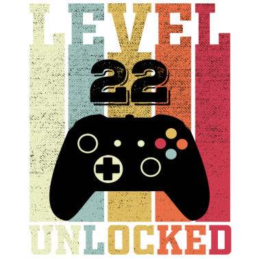 Motiv Herren 22. Geburtstag Mann 22 Jahre Level 22 Männe