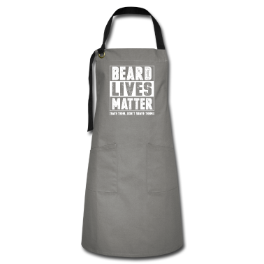 Geburtstag Geschenk Mann Schürze - Bart Totenkopf Barber Geschenk Geburtstag Mann